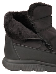 Mountain Warehouse Black Boston Fleece-Lined Womens Boots - Image 7 of 8