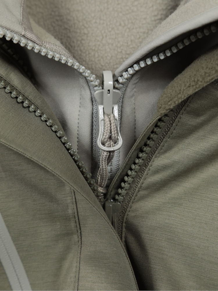 Mountain Warehouse Green Bracken Extreme Womens 3-in-1 Waterproof Jacket - Image 6 of 6