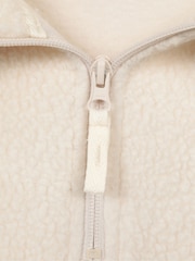 Mountain Warehouse Natural Cosy Maternity Borg Half-Zip Fleece - Image 6 of 7