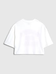 River Island White Cannes Camoflague T-Shirt - Image 2 of 4