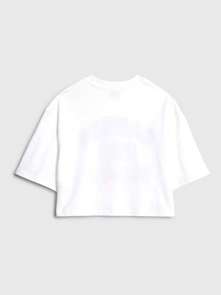 River Island White Cannes Camoflague T-Shirt - Image 2 of 4