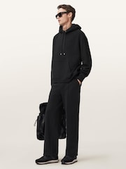 AllSaints Black Milo Trousers - Image 2 of 8