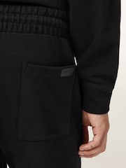 AllSaints Black Milo Trousers - Image 6 of 8