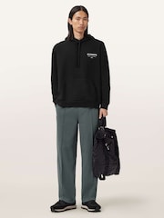 AllSaints Blue Milo Trousers - Image 3 of 7