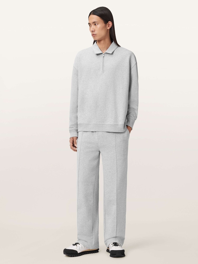 AllSaints Grey Milo Trousers - Image 2 of 7