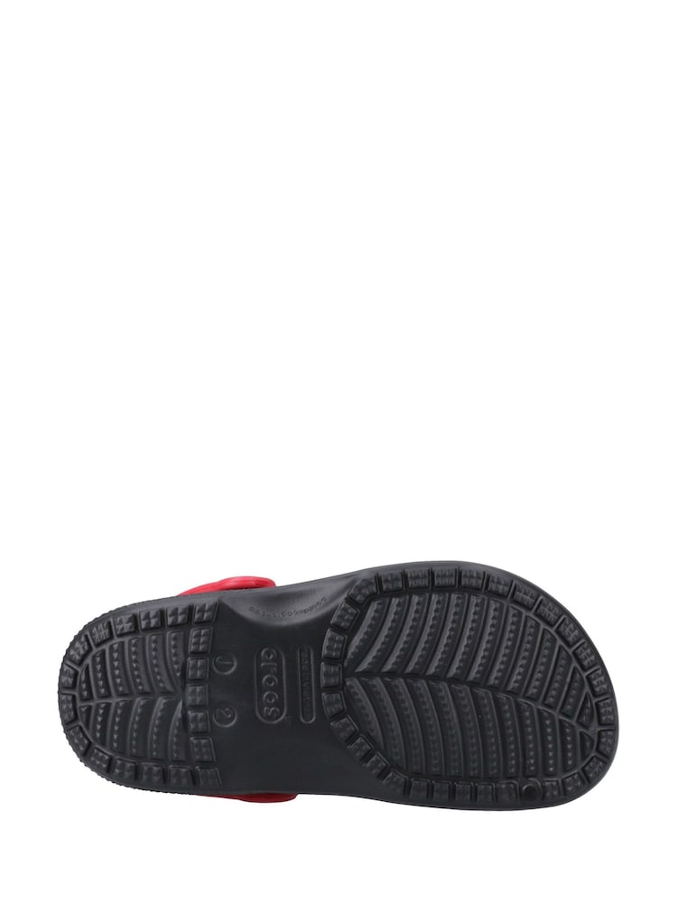 krita vit - Crocs Kids Classic Retro Sport Tofflor - Bild 9 av 9