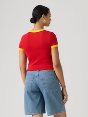 Rouge Espagne - Levi's® World Cup Cropped T-Shirt - Image 3 de 6