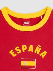 Rouge Espagne - Levi's® World Cup Cropped T-Shirt - Image 5 de 6