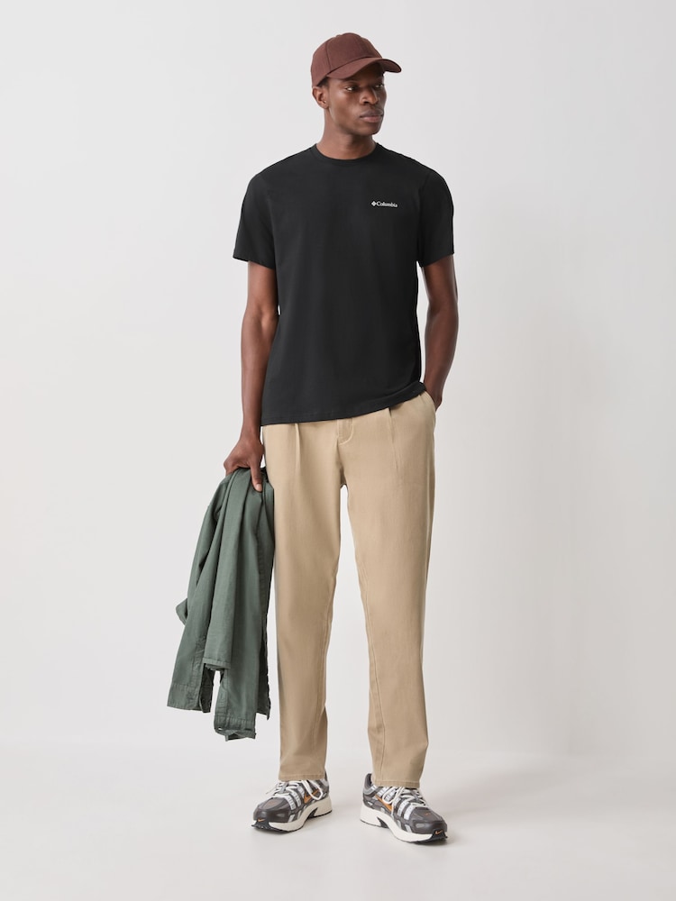 Columbia Black CSC™ Basic T-Shirt - Image 2 of 5 Columbia Black CSC™ Basic T-Shirt - Image 2 of 5