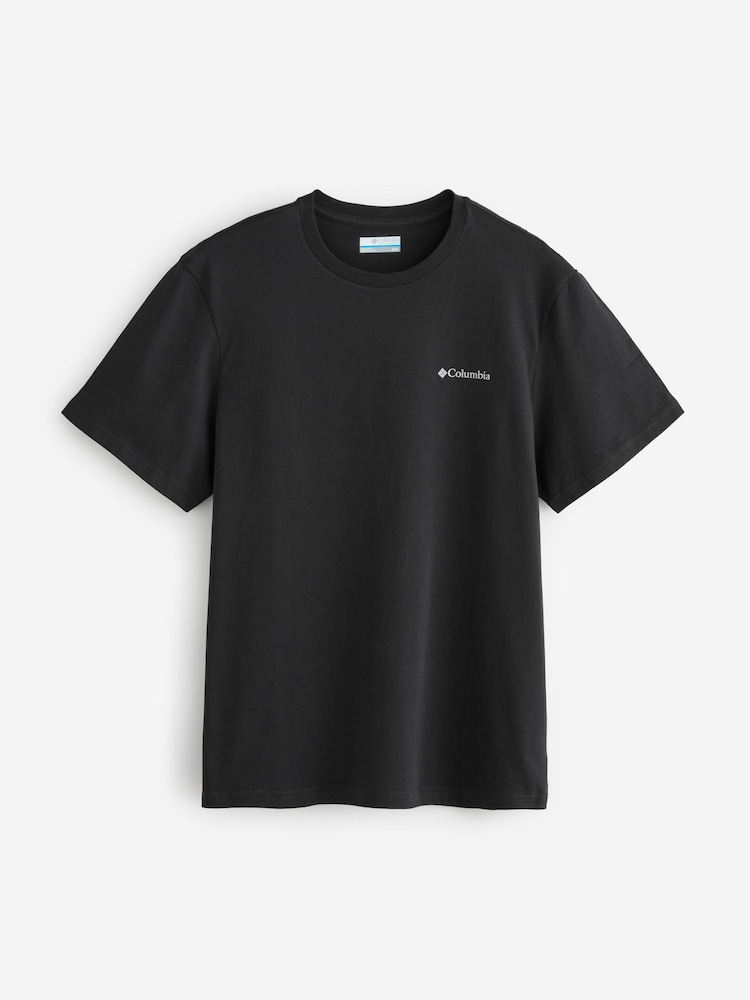 Columbia Black CSC™ Basic T-Shirt - Image 5 of 5 Columbia Black CSC™ Basic T-Shirt - Image 5 of 5