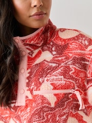 Columbia Red Helvetia™ II Printed Cropped Half Snap Fleece - Image 4 of 4