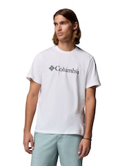 Columbia White CSC Basic Logo™ T-Shirt - Image 5 of 7