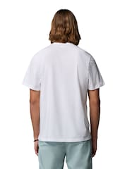 Columbia White CSC Basic Logo™ T-Shirt - Image 6 of 7