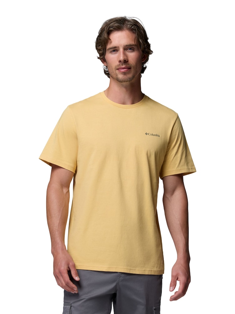 Columbia Yellow CSC™ Outdoor Back Graphic T-Shirt - Image 1 of 5