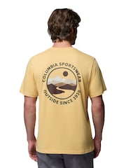 Columbia Yellow CSC™ Outdoor Back Graphic T-Shirt - Image 2 of 5