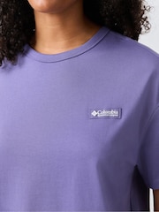 Columbia Purple CSC™ Heavyweight Graphic T-Shirt - Image 4 of 4