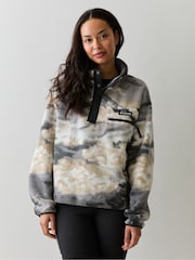 Columbia Purple Helvetia™ II Printed Cropped Half Snap Fleece - Image 1 of 5