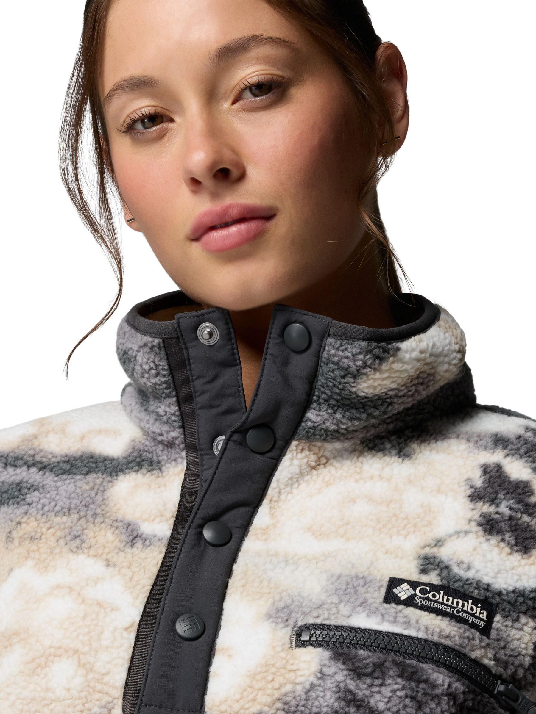 Buy Columbia Purple Helvetia™ II Printed Cropped Half Snap Fleece