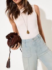 Friends Like These Denim Vintage Everyday Wide Leg Jeans - Image 3 of 5