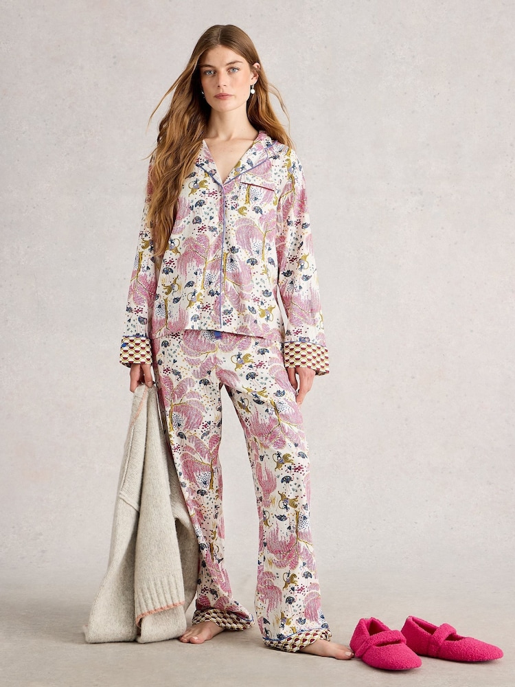 White Stuff Nina Pyjama Shirt - صورة 1 من 6 White Stuff Nina Pyjama Shirt - صورة 1 من 6