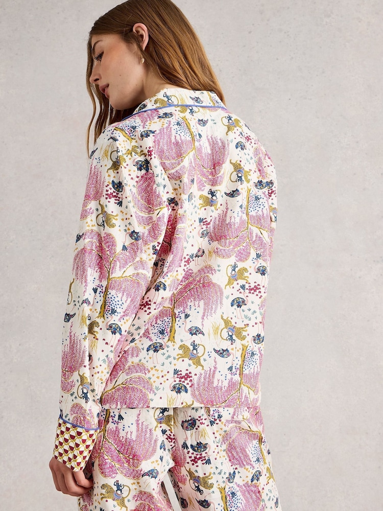 White Stuff Nina Pyjama Shirt - صورة 2 من 6 White Stuff Nina Pyjama Shirt - صورة 2 من 6