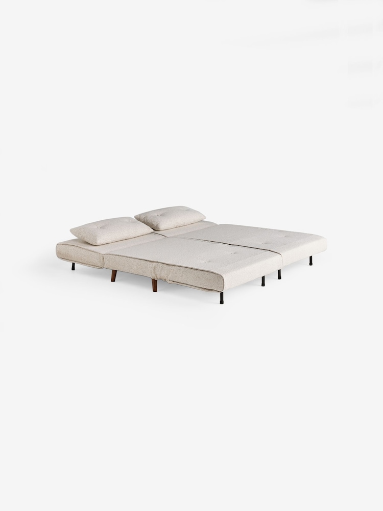 MADE.COM Off White Natural Pax Boucle Haru 4 Seater Sofa Bed - Image 6 of 6 MADE.COM Off White Natural Pax Boucle Haru 4 Seater Sofa Bed - Image 6 of 6