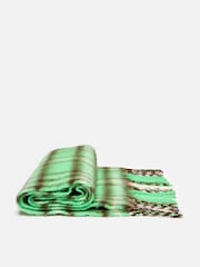 Oliver Bonas Checked Brushed Heavyweight Scarf - Imagen 2 de 4