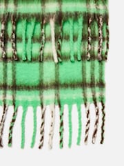 Oliver Bonas Checked Brushed Heavyweight Scarf - Imagen 3 de 4