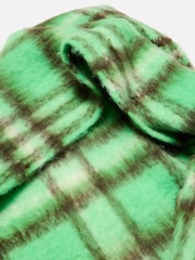 Oliver Bonas Checked Brushed Heavyweight Scarf - Imagen 4 de 4