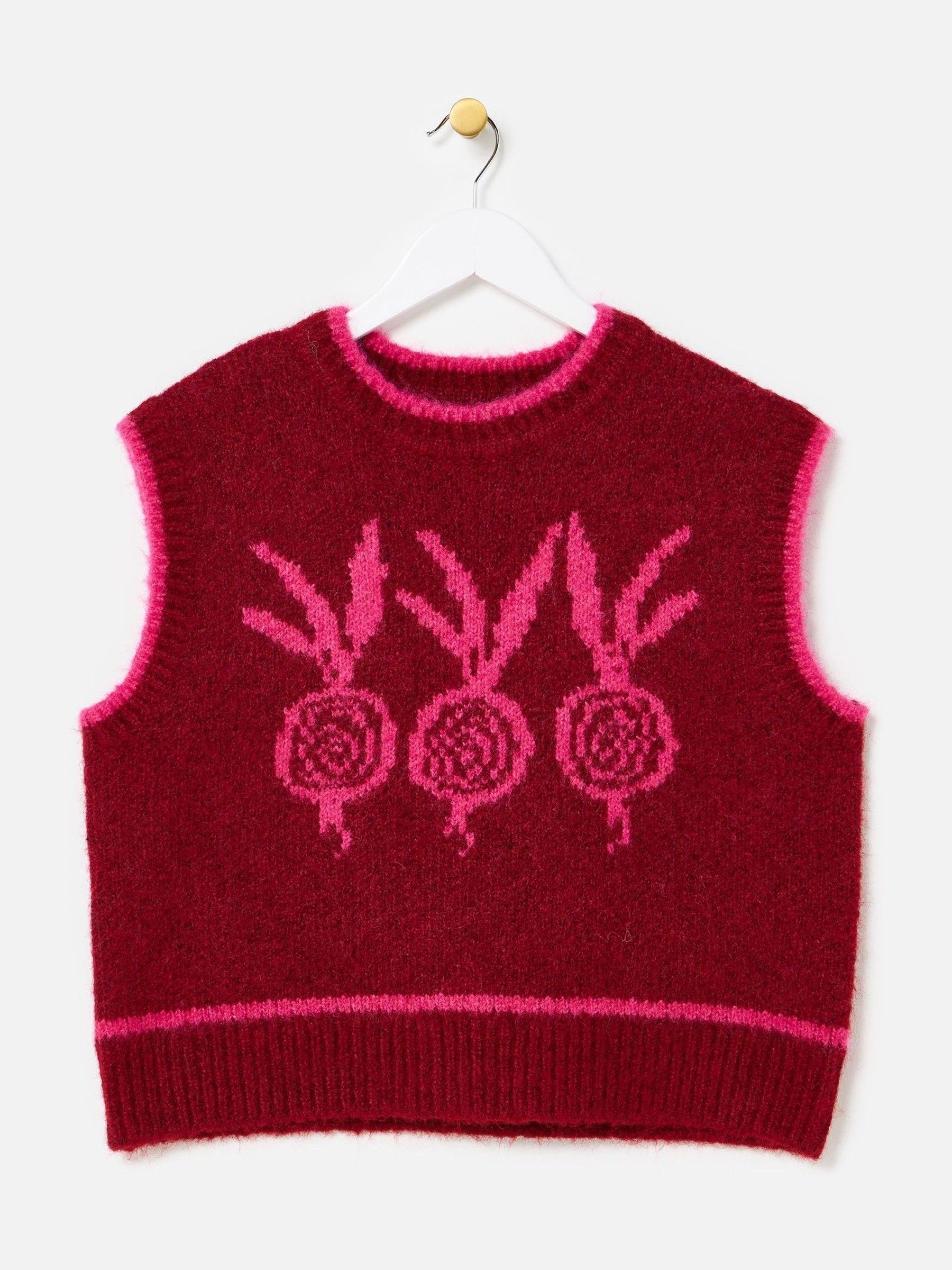 Buy Oliver Bonas Red Radish Knitted Tank Top from Next USA
