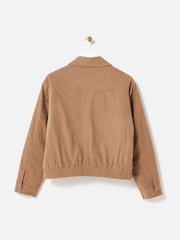 Oliver Bonas Corduroy Embroidered Pocket Collared Jacket - Bild 3 von 7