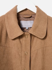 Oliver Bonas Corduroy Embroidered Pocket Collared Jacket - Bild 4 von 7