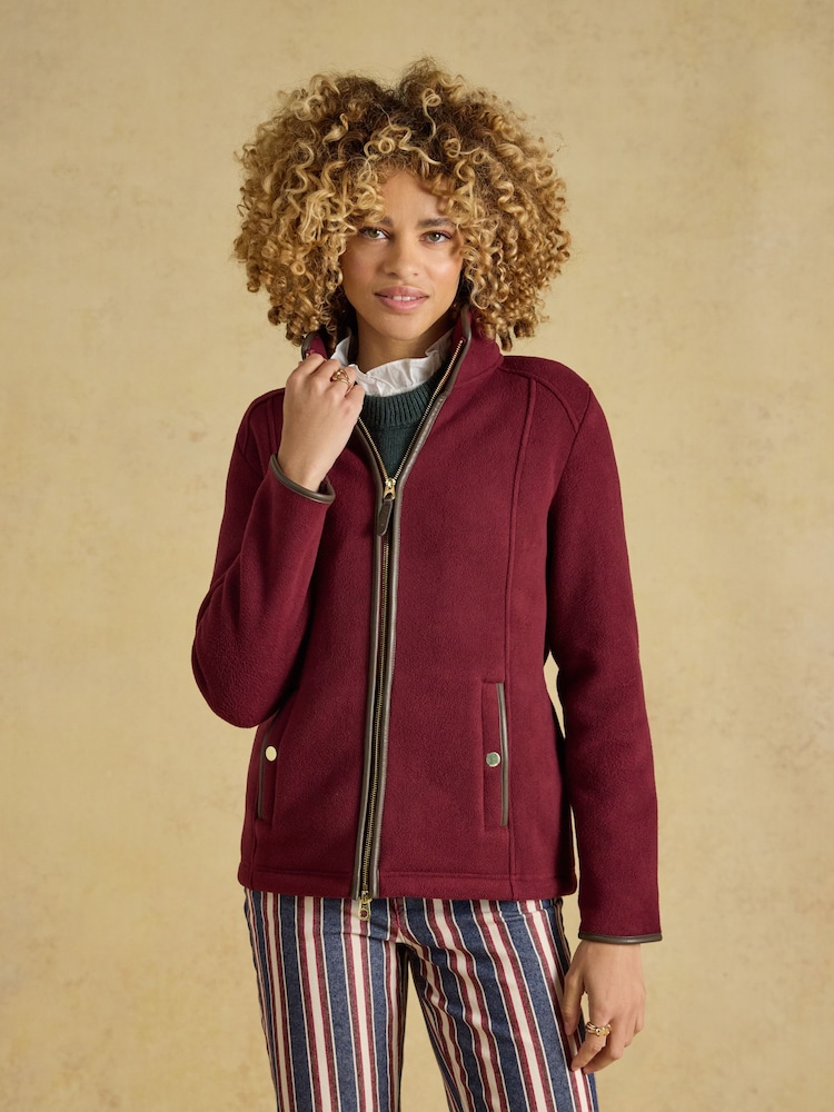 Joules Heritage Port Zip Up Polar Fleece - Image 1 of 10 Joules Heritage Port Zip Up Polar Fleece - Image 1 of 10
