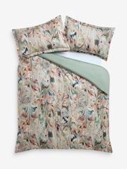 300TC Cotton Sateen Marble Duvet Cover and Pillowcase Set - Imagen 4 de 4