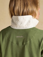 Groen gestreept - Rugbyoverhemd met lange mouwen en kraag van katoen - Afbeelding 9 van 10