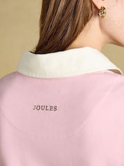 Pink & Blue Colour Block - Rugbyoverhemd met lange mouwen en kraag van katoen - Afbeelding 9 van 10