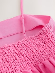 Bright Pink Square Neck Cami Maxi Dress - Image 6 of 7