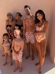 Never Fully Dressed Cream Banana Mens Swim Shorts - Image 4 of 5