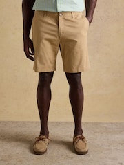 Joules Neutral Tan Classic Fit Chino Shorts Chino Shorts - Image 1 of 7