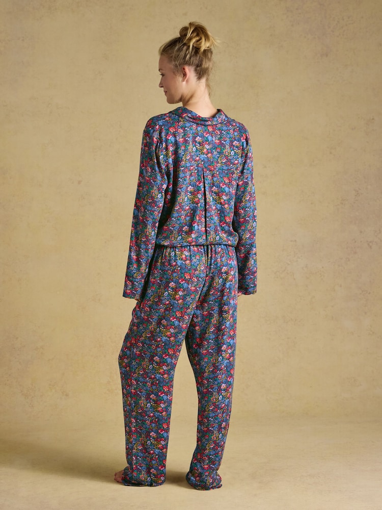 Multi Blommor - Alma Woven Pyjama Set - Bild 2 av 10
