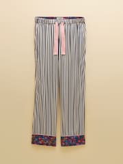 Marinen/Vit rand - Alma Woven Pyjama Set - Bild 7 av 7