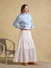 Joules Blue Beach Graphic Unisex Oversized Hoodie - Image 7 of 10