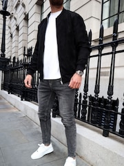 CAPO Black Chrome Slim Fit Denim Jeans - Image 6 of 6
