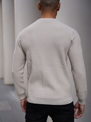 CAPO Nude Cable Knit Jumper - Image 4 of 4