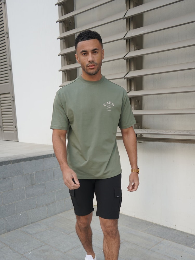 CAPO Green Beach Club T-Shirt - Image 1 of 6 CAPO Green Beach Club T-Shirt - Image 1 of 6