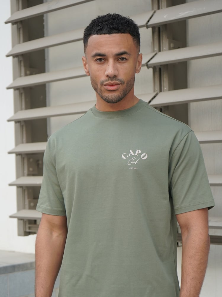 CAPO Green Beach Club T-Shirt - Image 2 of 6 CAPO Green Beach Club T-Shirt - Image 2 of 6