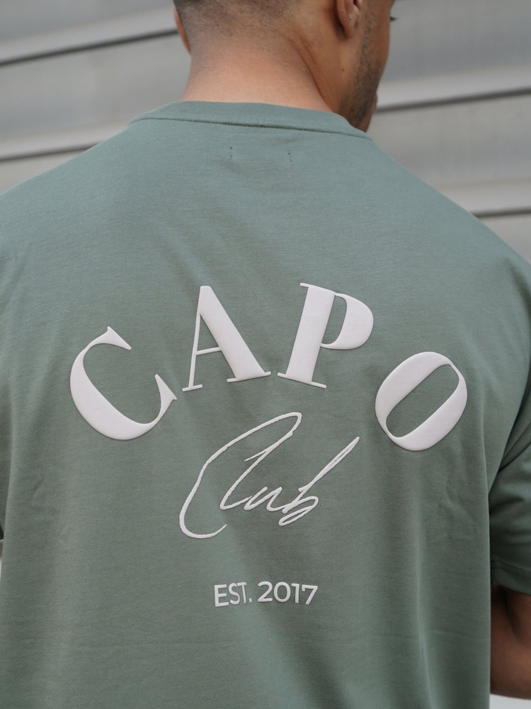 CAPO Green Beach Club T-Shirt - Image 6 of 6 CAPO Green Beach Club T-Shirt - Image 6 of 6