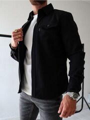 CAPO Black Overshirt - Image 1 of 6