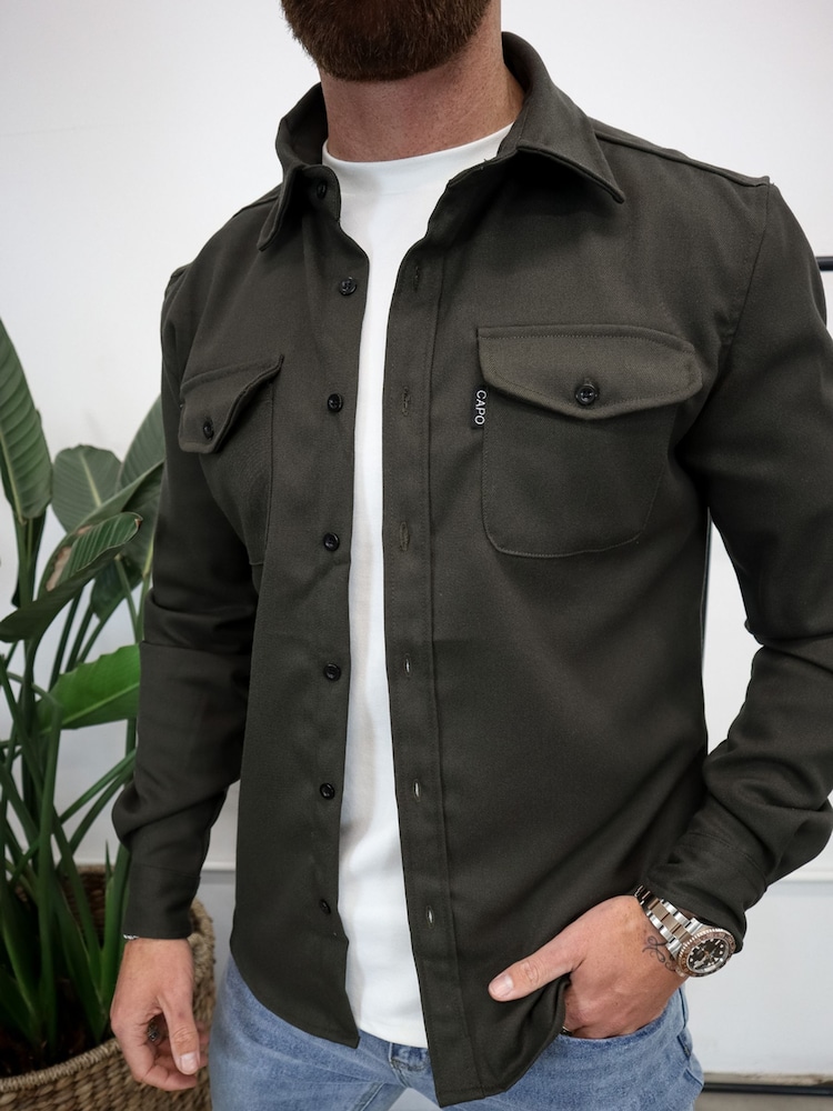 Verde claro - CAPO Overshirt - Imagem 1 de 4