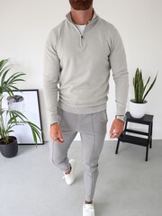 CAPO Natural Crinkle Lightweight Sweat Top - Image 4 of 5